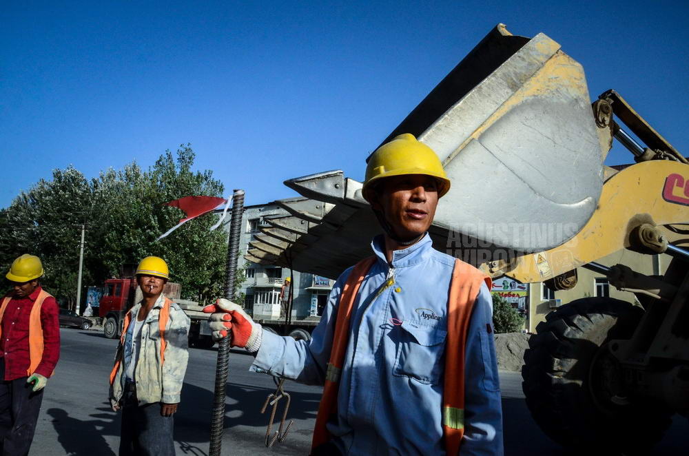 Chinese Workers in Tajikistan