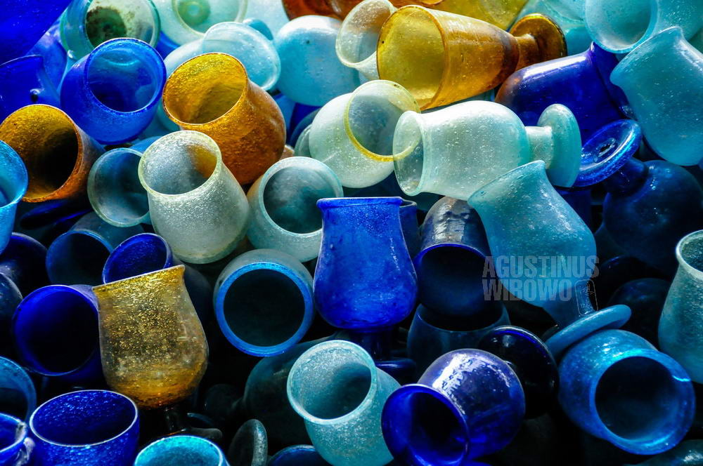 Blue Herat Glass