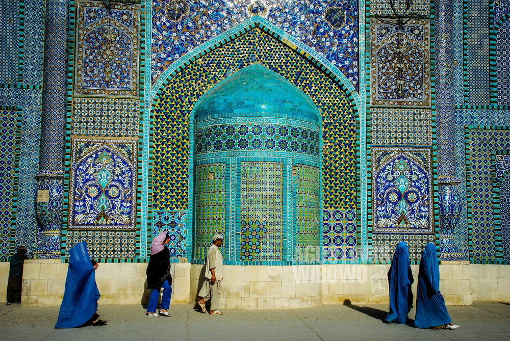 The Afghan Blue Mosque