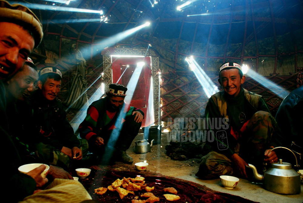 Breakfast in Pamir