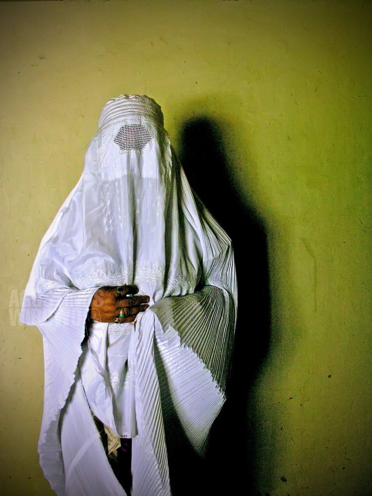 Woman in Burqa
