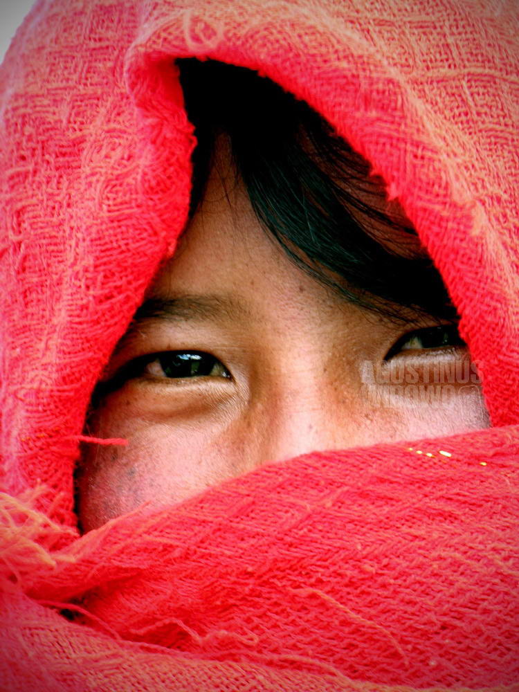 Face in Red
