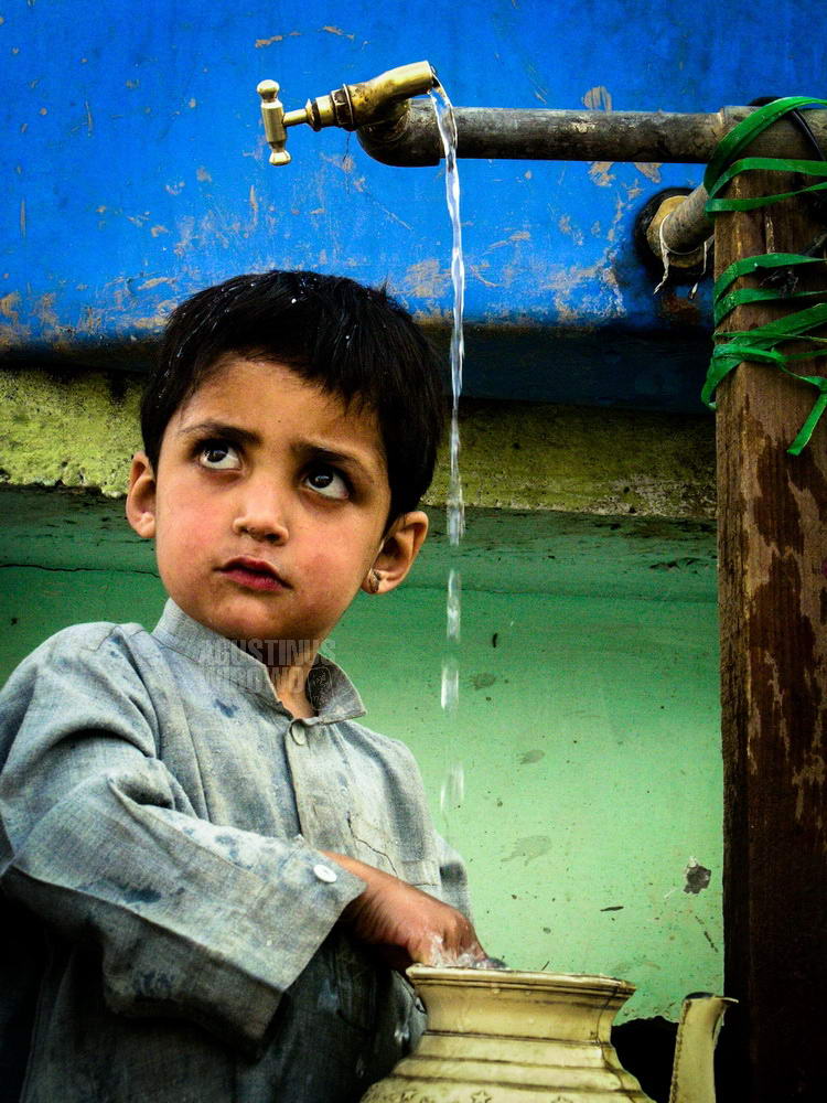 Boy and Water